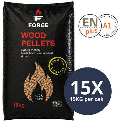 Forge Premium - Houtpellets - ENplus A1 - Per losse zak