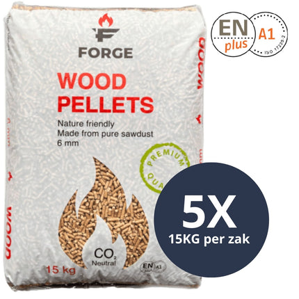 Forge - Houtpellets - ENplus A1 - Per losse zak