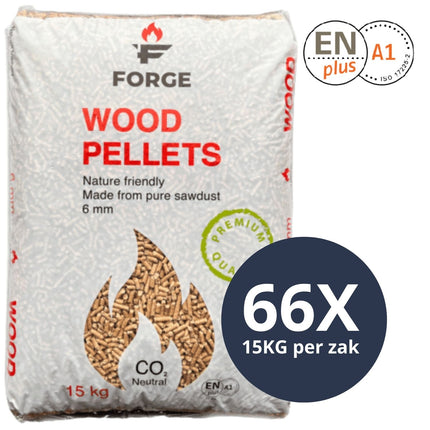 Forge - Houtpellets - ENplus A1 - Per losse zak
