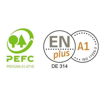 VITA HOLZ Houtpellets – 100% Naaldhout – ENplus A1 – 990KG - Incl bezorging