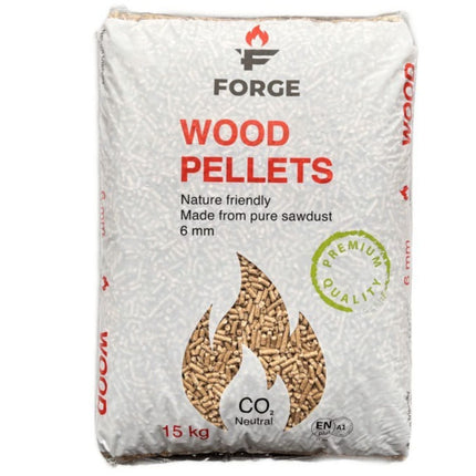 FORGE - Houtpellets - ENplus A1 - 100% Naaldhout - 66 zakken - 990 kg