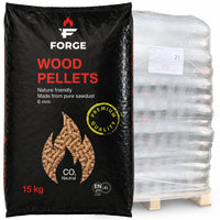 FORGE PREMIUM - Pellets - ENplus A1 - 100% Naaldhout - 66 zakken - 990 KG
