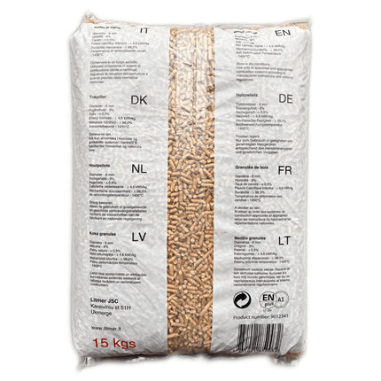 FORGE - Pellets - ENplus A1 - 100% Naaldhout - 84 zakken - 1260 KG