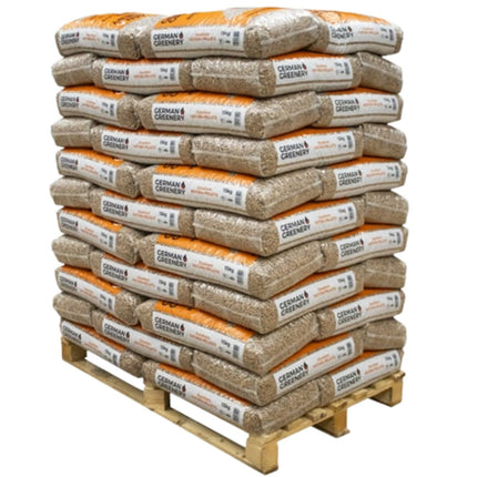 German Greenery Excellent Houtpellets – 100% Naaldhout – ENplus A1 – 990KG - Incl bezorging