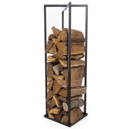 Perel - Modern Houtrek - Compact & Stijlvol (118 cm) - Zwart