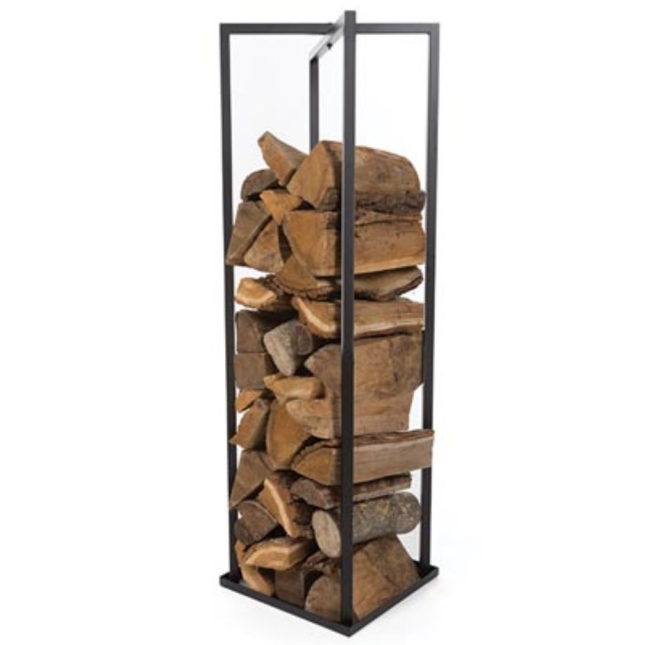 Perel - Modern Houtrek - Compact & Stijlvol (118 cm) - Zwart