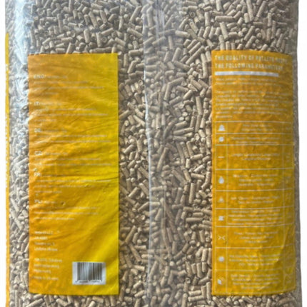 AFHALEN - Verba Premium houtpellets - 65 zakken - 975 kg - Naaldhout - ENplus A1