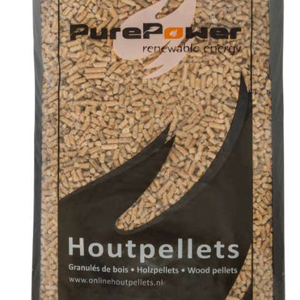 PURE POWER - Naaldhout Houtpellets - 4-sterren - 66 zakken - 990 KG