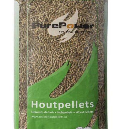 PURE POWER - MIX Houtpellets - ENplus A1 - 4-sterren - 66 zakken - 990 KG