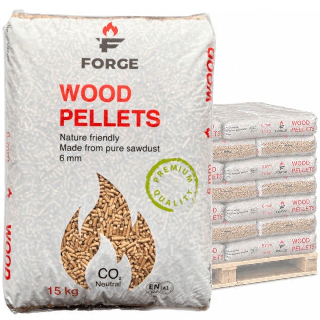 FORGE - Pellets - ENplus A1 - 100% Naaldhout - 42 zakken - 630 KG