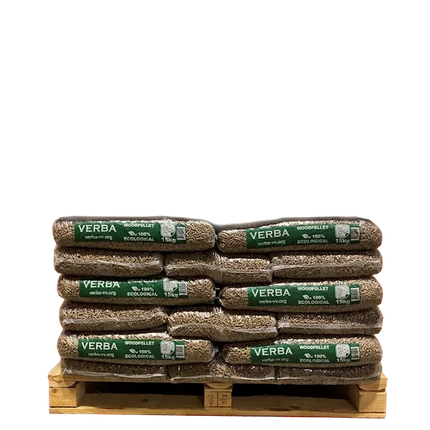 VERBA - Houtpellets - Naaldhout pellets - ENplus A1 - Per losse zak