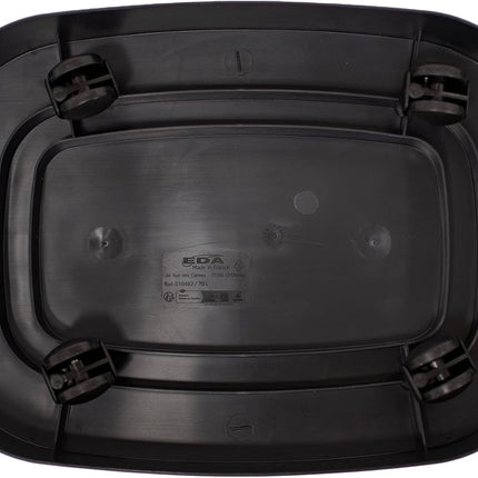Houtpellets Pelletbox XL Met Deksel - 70 Liter - voor 45 KG Pellets- 66,4 Cm Hoog - Kunststof